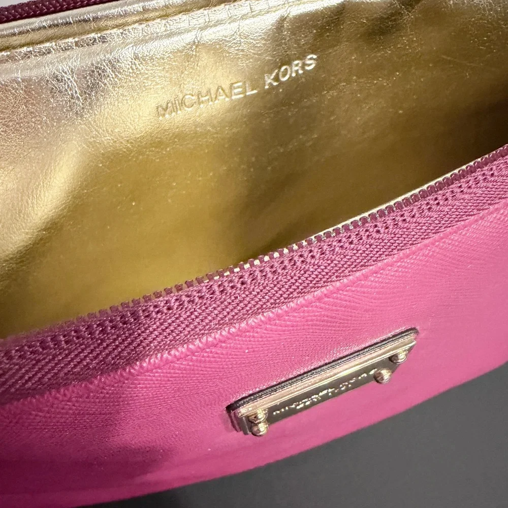 Michael Kors Laptop Bag with Gold Accents